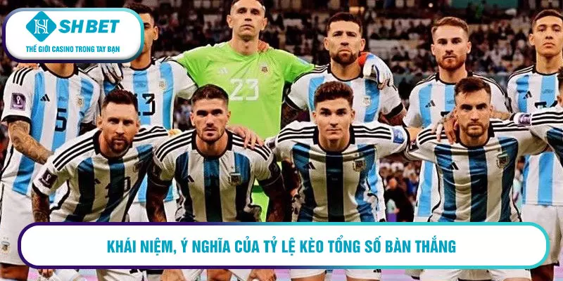 Khái niệm, ý nghĩa của tỷ lệ kèo tổng số bàn thắng